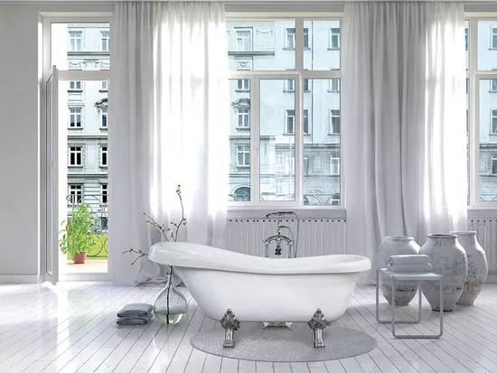 Tiger Clawfoot Free Standing Bathtub, Acrylic Bathtubs, CE Strict Manufacturing Standard.