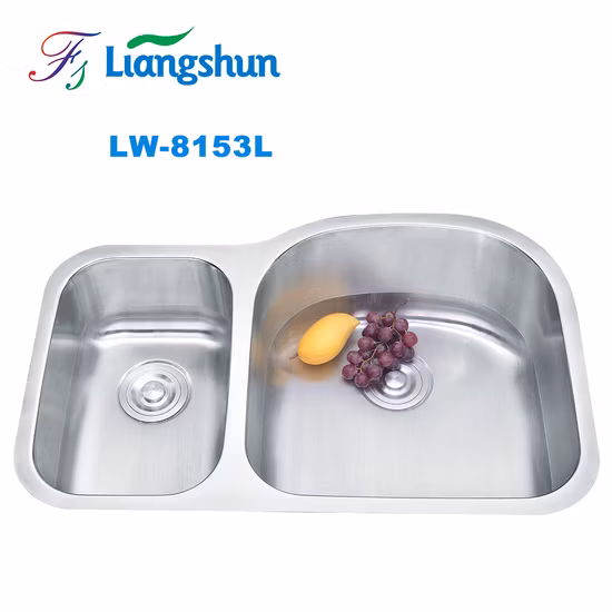 8153 Fregadero Farmhouse Modern Outdoor Washing Ss Basin Sink Stainless Steel kitchen Sink Laundry Restaurant Enamel Kitchen Sink
