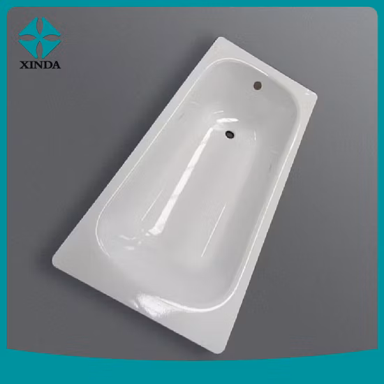 Bañera de acero recubierta de esmalte de buena calidad Bañera de ducha de acero